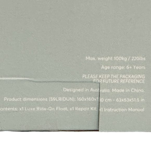 SunnyLife Luxe Ride-On Pool Float Unicorn - Picture 7 of 7